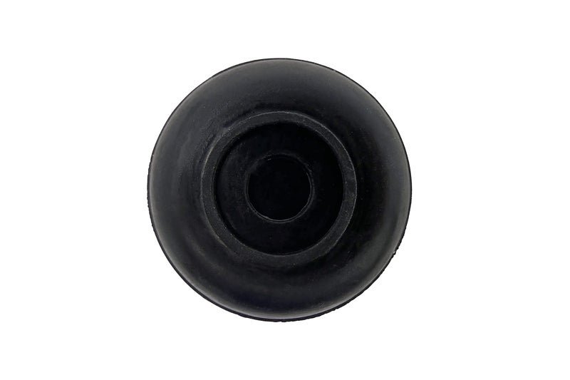 شيبرد هارد وير Shepherd Hardware 8766E أطراف الساق 1-1/2 بوصة القطر الداخلي قبعات أرجل الكرسي المطاطية، 12 عبوة، أسود - Image 4